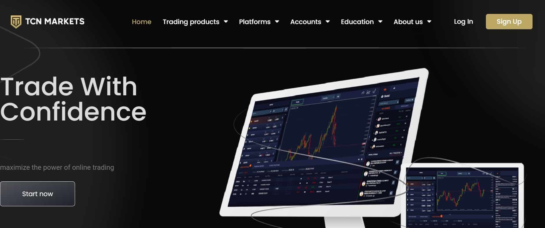 TCN Markets website
