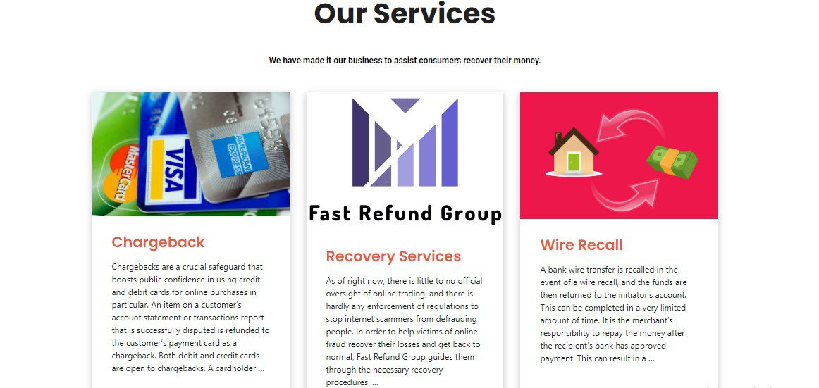 Fast Refund Group services