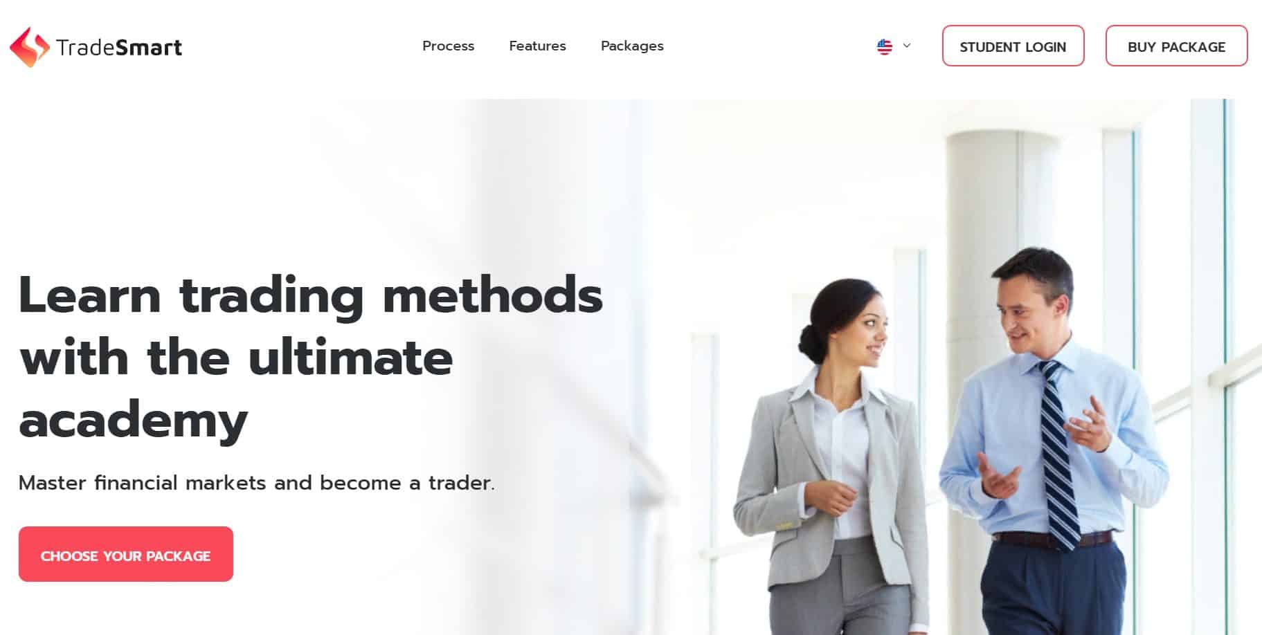 TradeSmart homepage